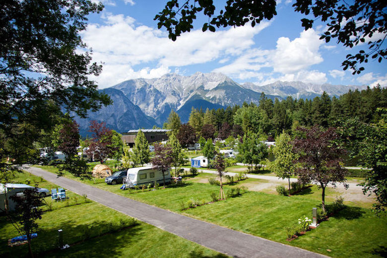 Auf dem Campingplatz habt ihr eure eigene Parzelle