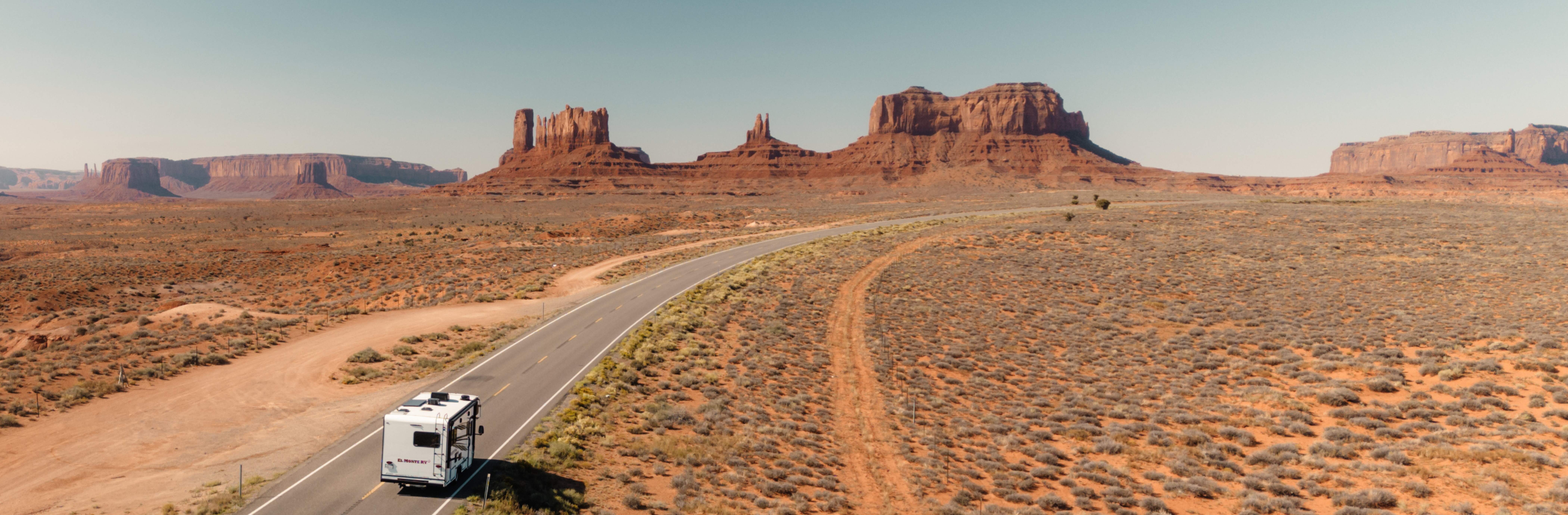 Location de camping-cars aux États-Unis</br>à partir de 32,38 €/nuit