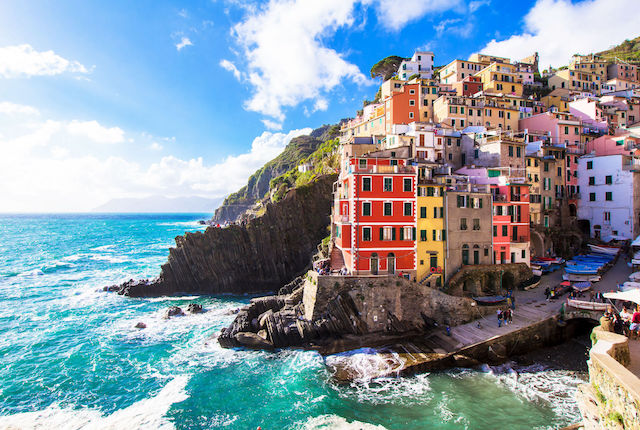 Riomaggiore, miejscowość w Cinque Terre, Włochy