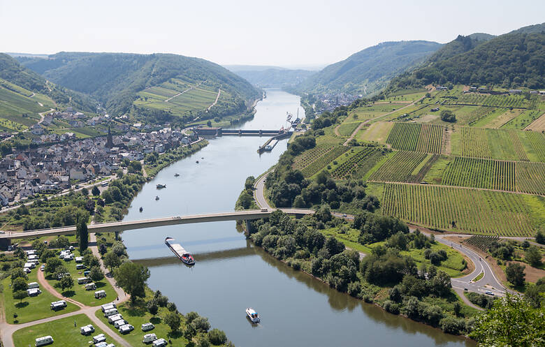 Camping an der Mosel in Neef