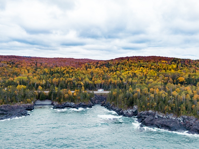 Wohnmobil in Kanada zum Indian Summer