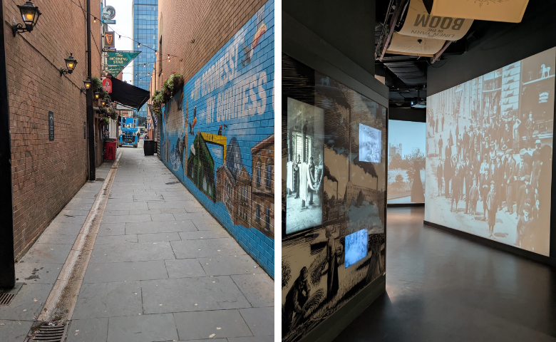 Titanic Quarter und Cathedral Quarter in Belfast