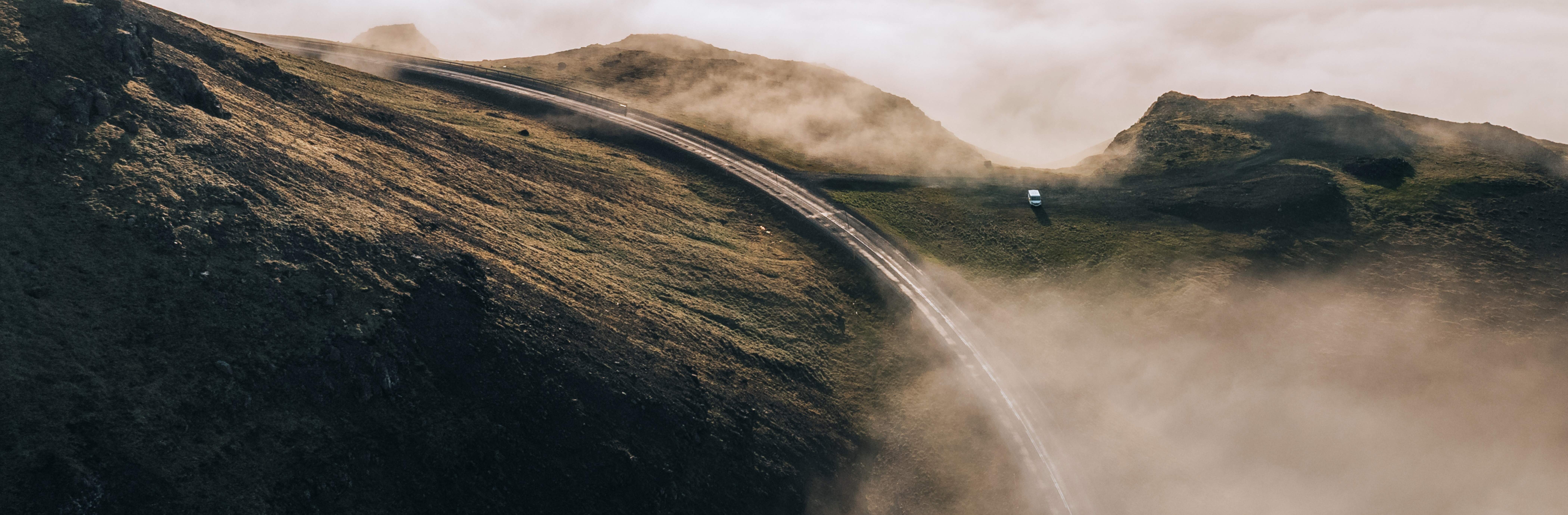 Campervan hire in Iceland</br>from €98.78/night