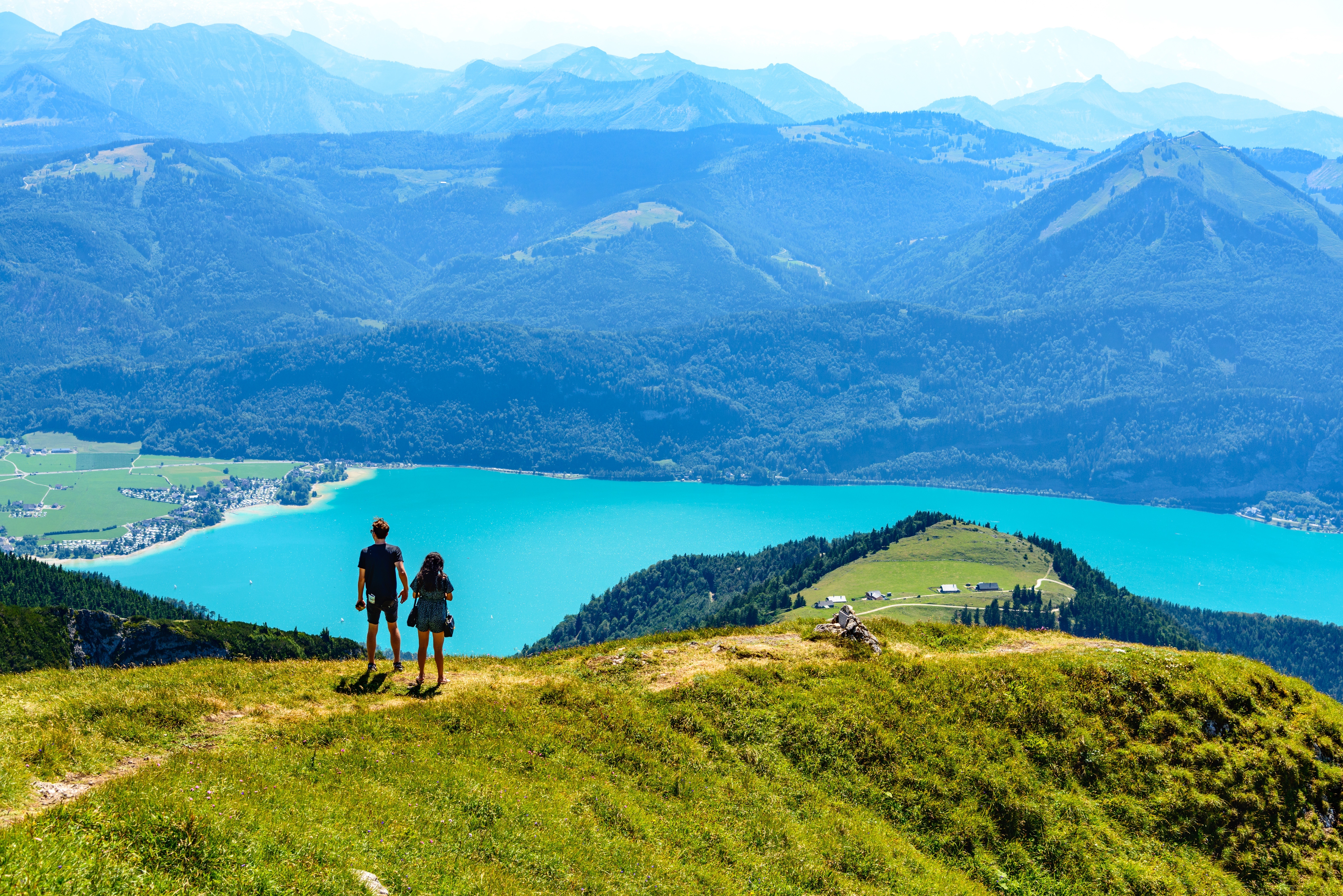 Wandern am Wolfgangsee 