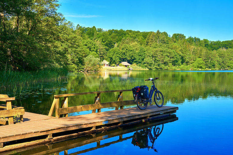 Campingpark cycling