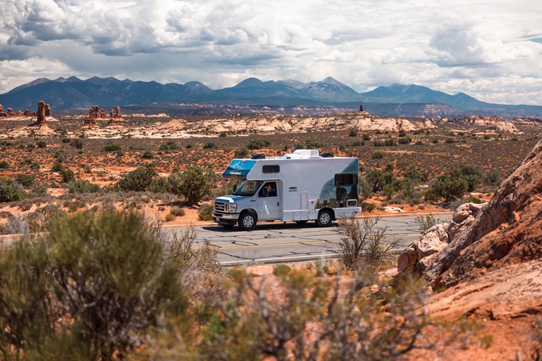 Wohnmobil Cruise America C25 im Westen der USA