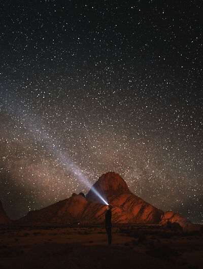 Camping in Namibia unter dem Sternenhimmel