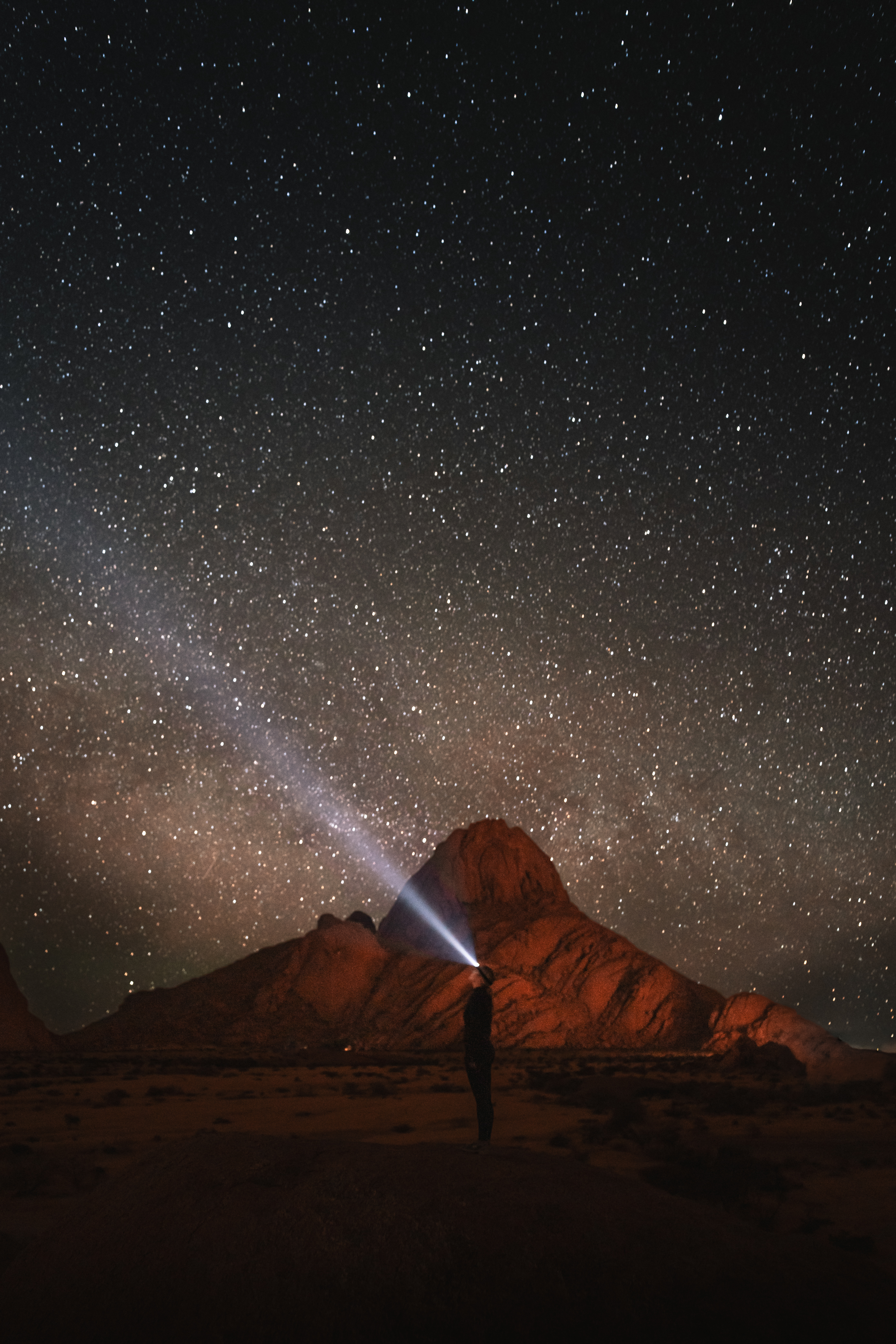 Camping in Namibia unter dem Sternenhimmel
