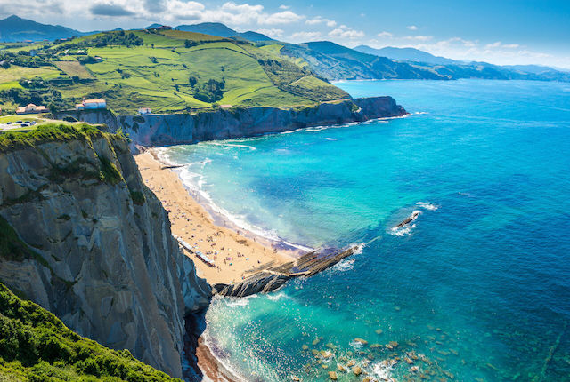 Acantilados de Zumaia, País Vasco (España)