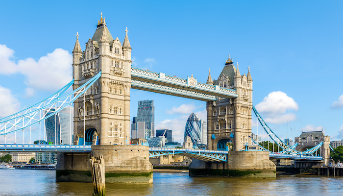 Tower Bridge in London, United Kingdom