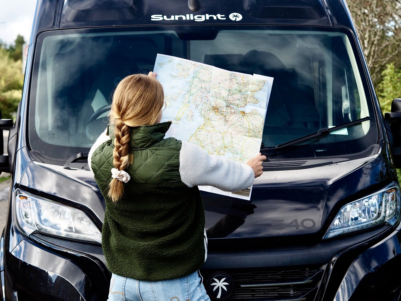 Wohnmobil-Tour planen mit Karte