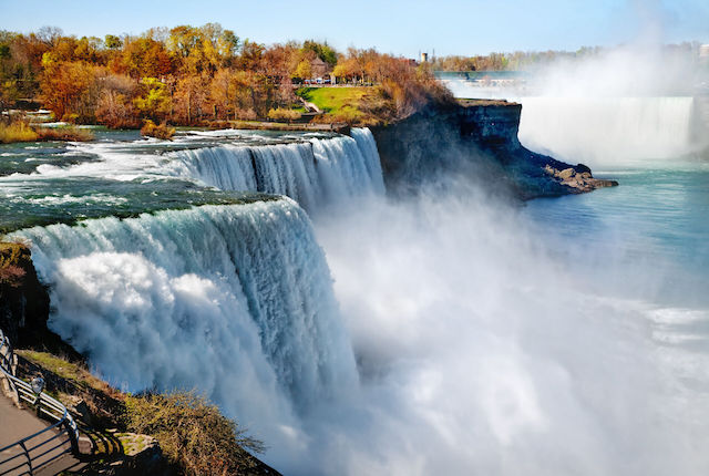 American side of Niagara Falls