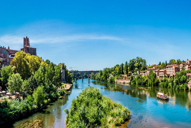 Panorama of Tarn and Albi