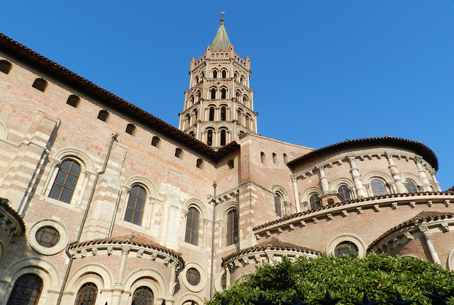 Basílica de San Sernín en Toulouse, Francia 