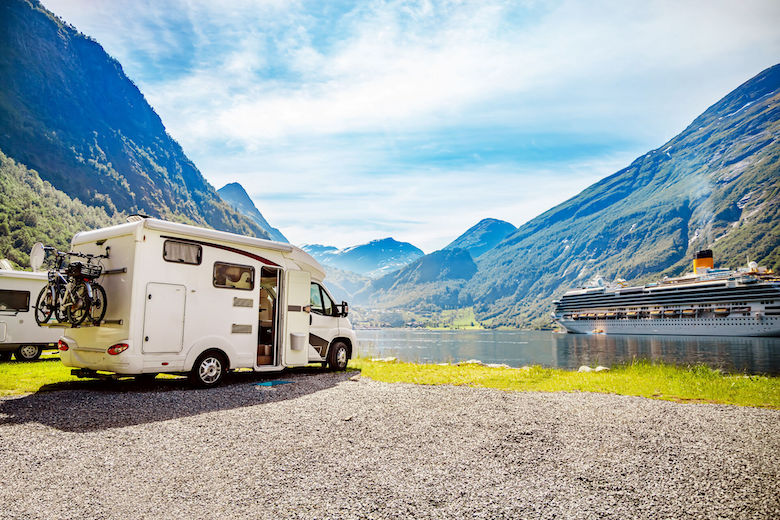 Nature tour im Wohnmobil