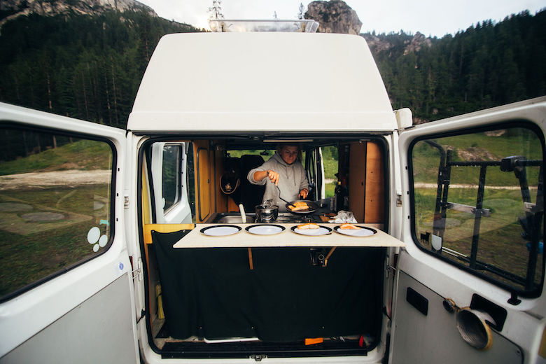 Kochen im Wohnmobil