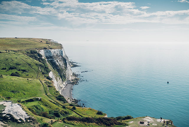 White cliffs of Dover