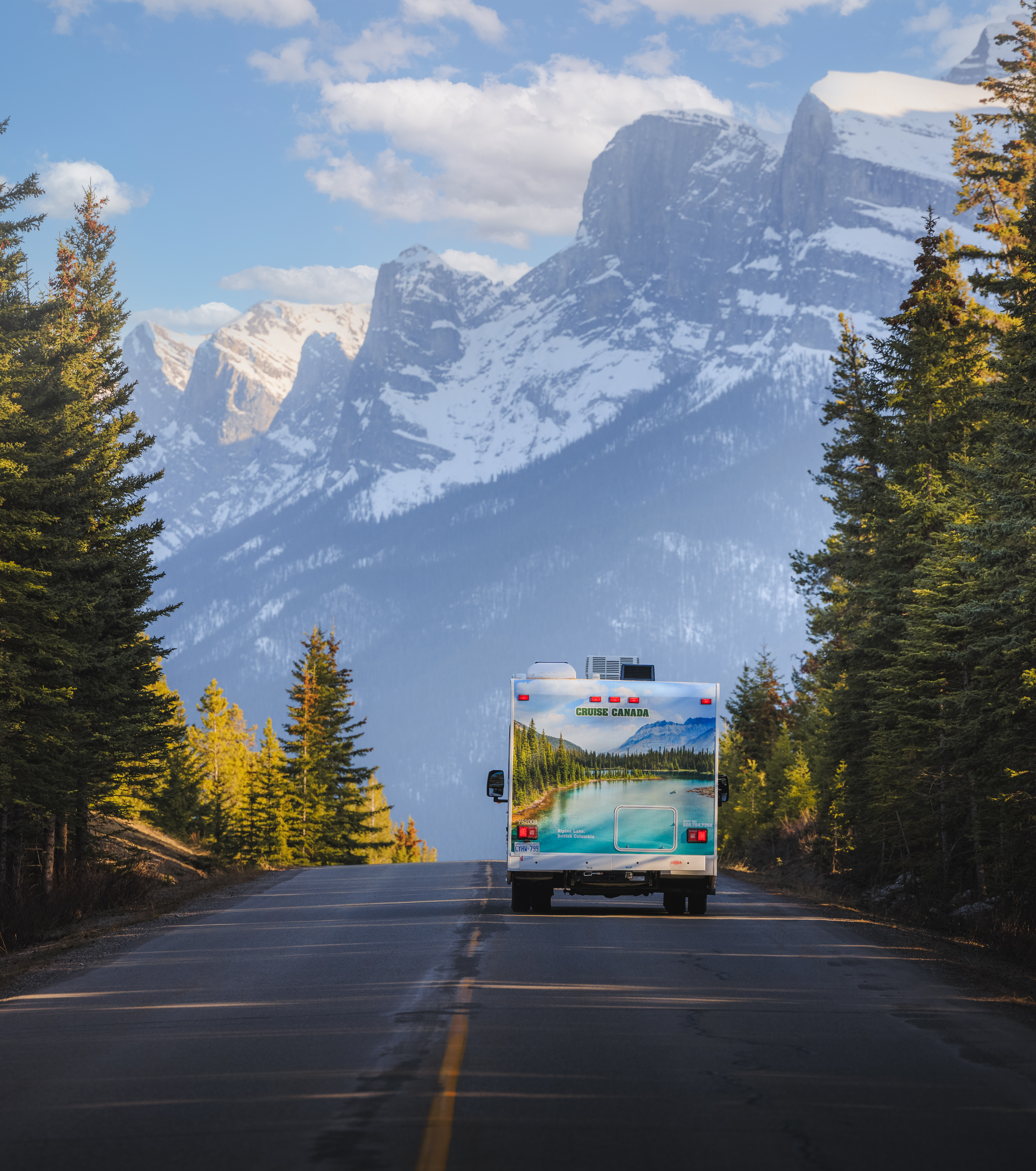 Wohnmobil in Kanada in den Rocky Mountains
