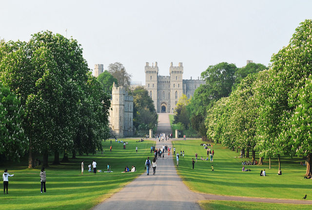 Schloss Windsor in London