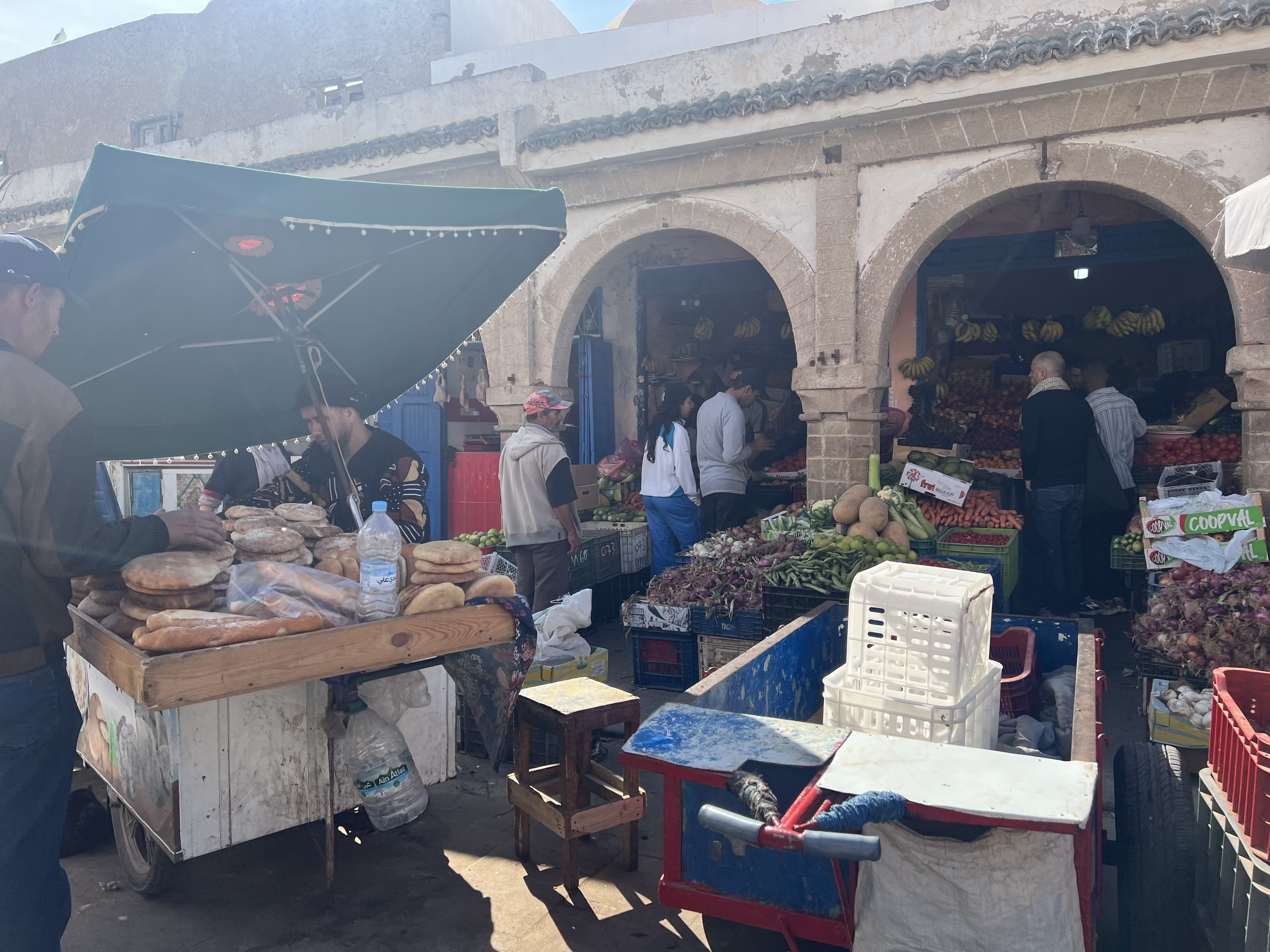 Marktstände in Marokko