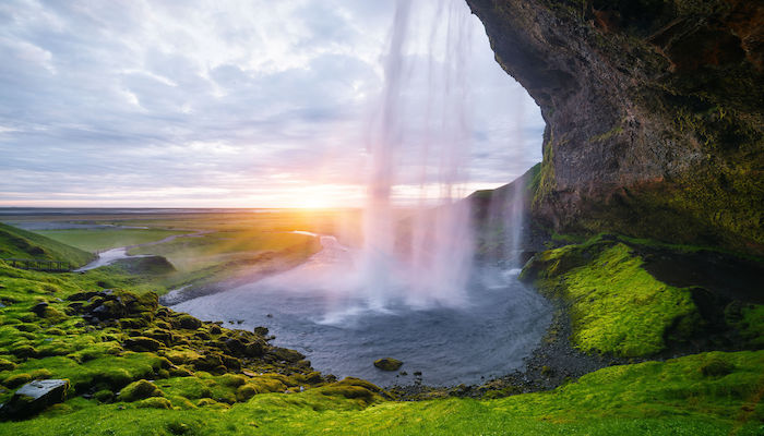 Seljalandsfoss - one of the most impressive waterfalls in Iceland