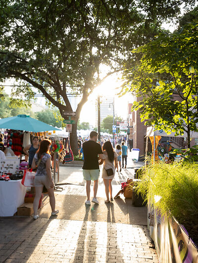 Menschen in Austin, Texas 