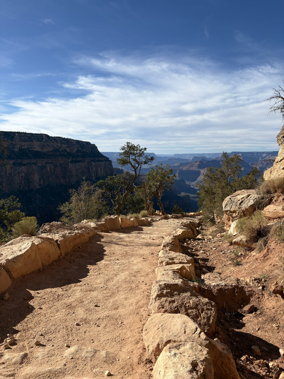 Wanderweg am Grand Canyon im Südwesten der USA