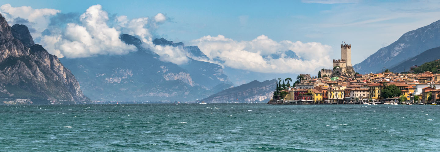 Malcesine e le montagne, Lago di Garda