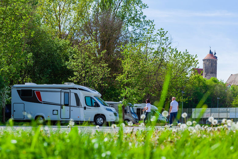 Camping Parkplatz