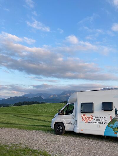 Wohnmobil in der Nähe vom Bodensee