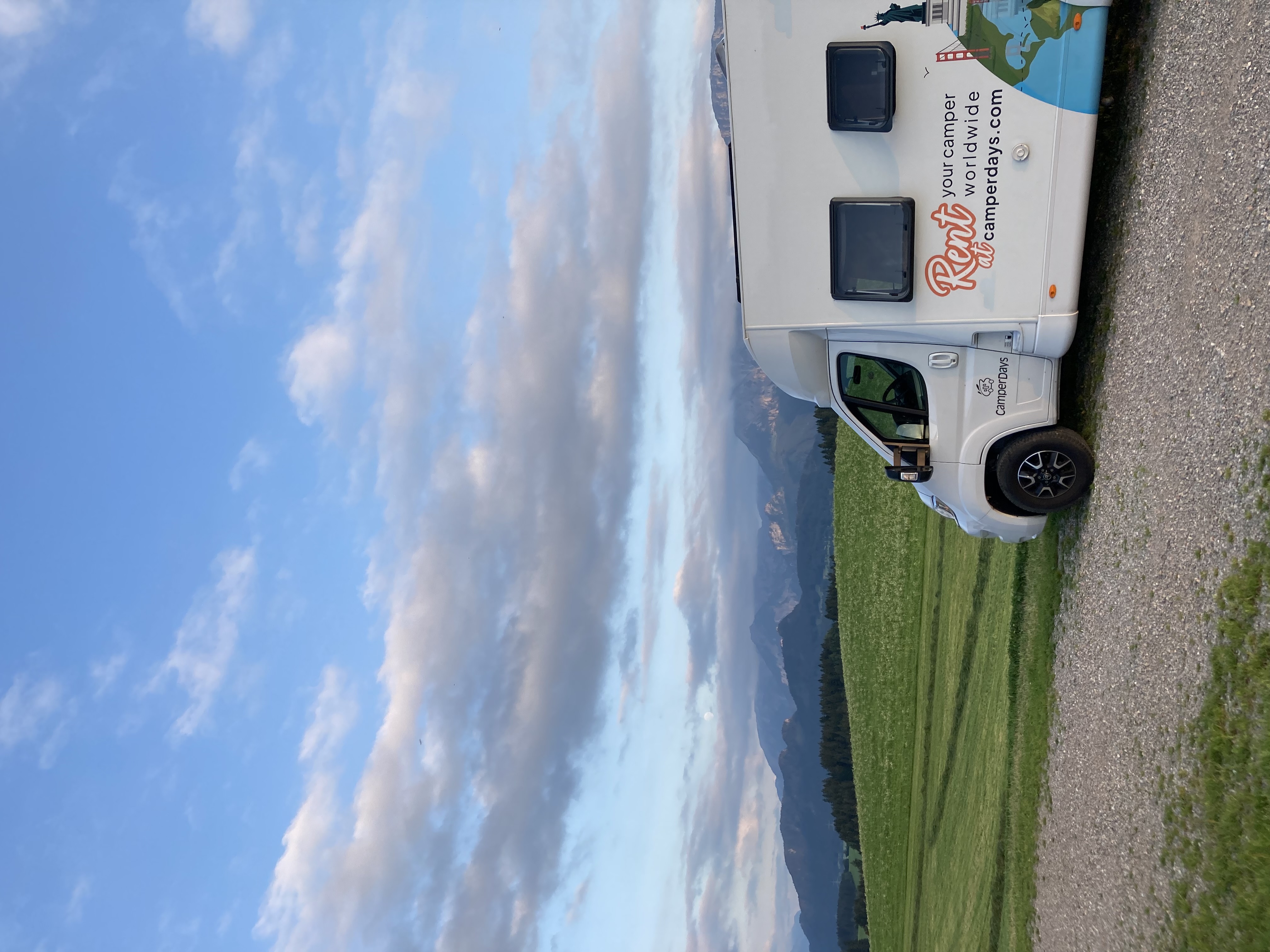 Wohnmobil in der Nähe vom Bodensee