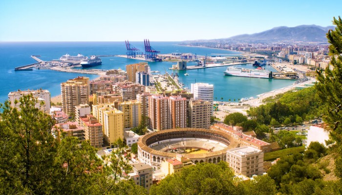 Malaga harbour