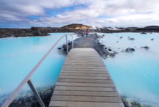 Laguna blu in Islanda 