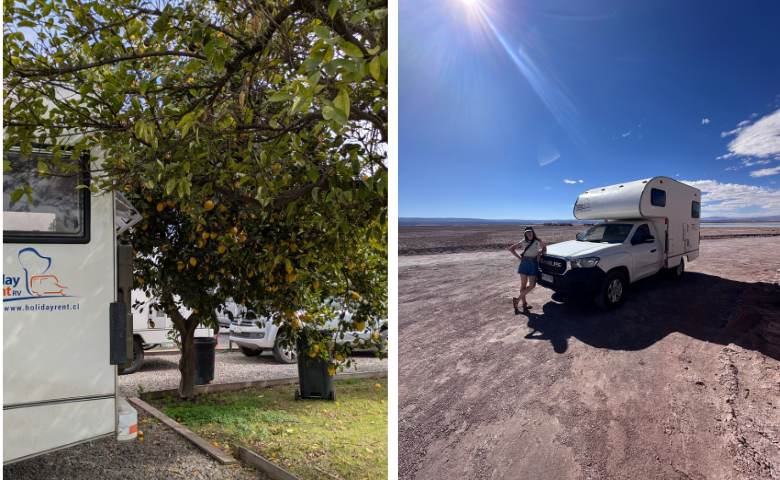 Truck Camper in Chile
