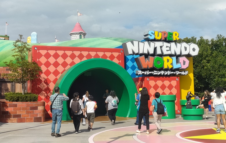 Eingang zur Super Nintendo World in Japan