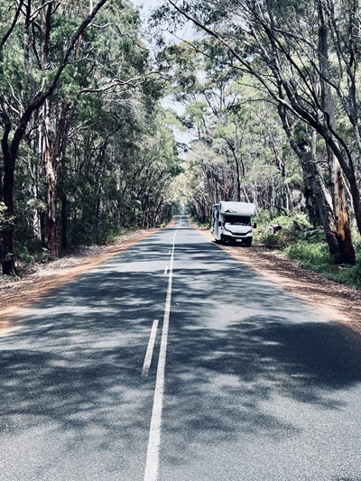 Wohnmobil im Westen von Australien 