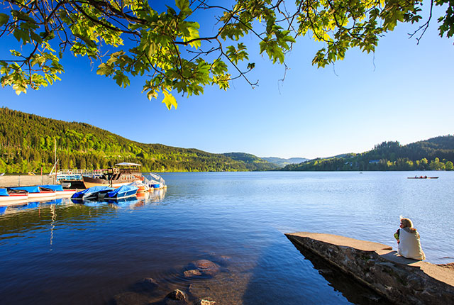 Der beliebte Titisee im Schwarzwald