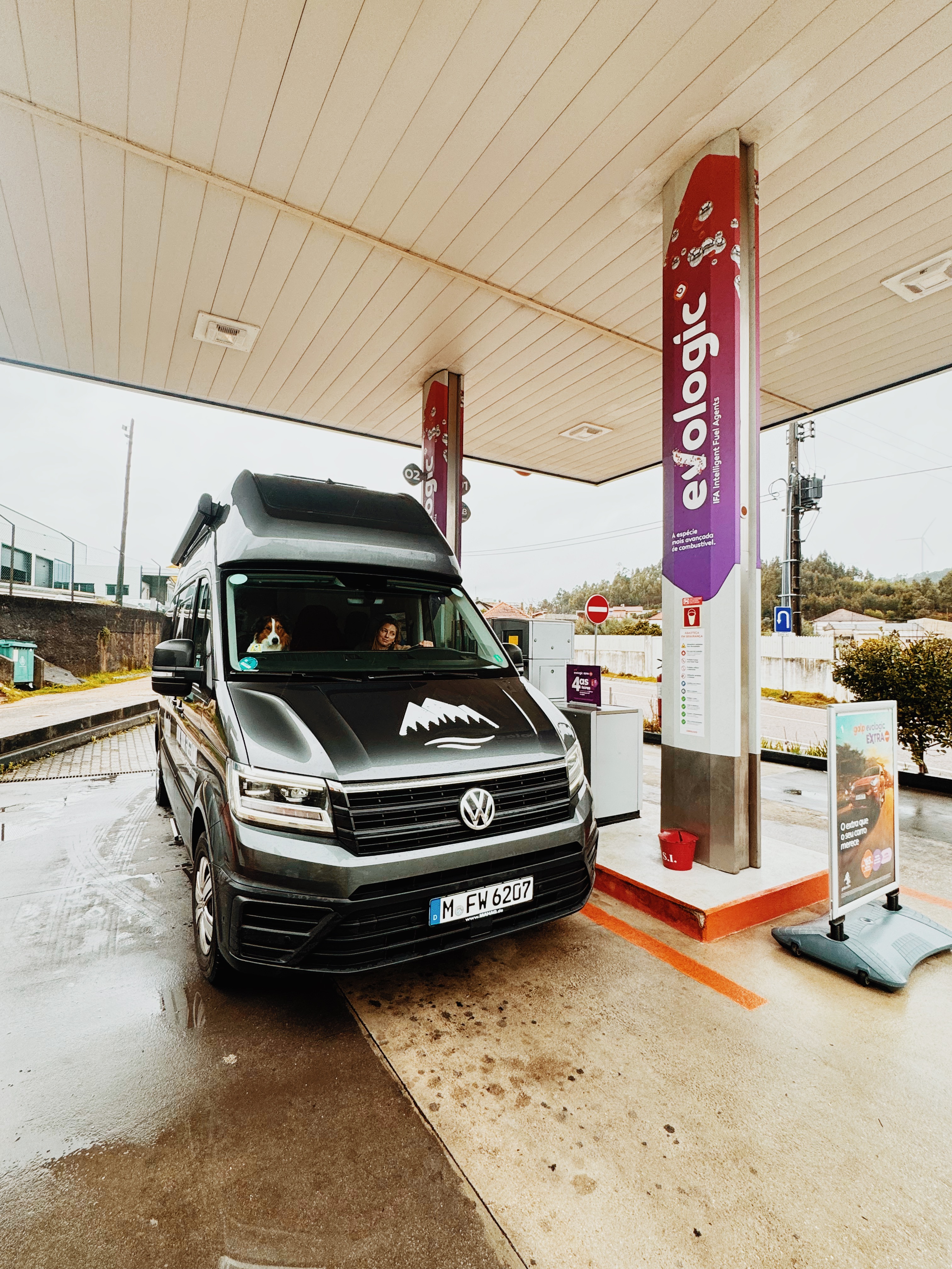 Tanken mit Camper in Spanien