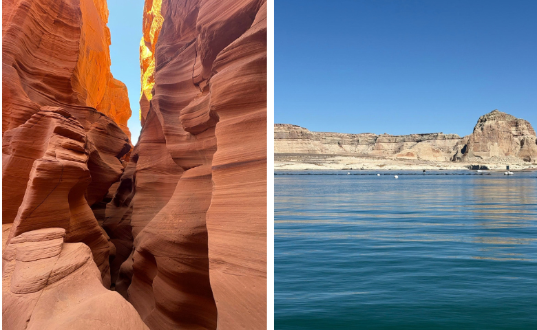 Lake Powell and Antelope Canyon