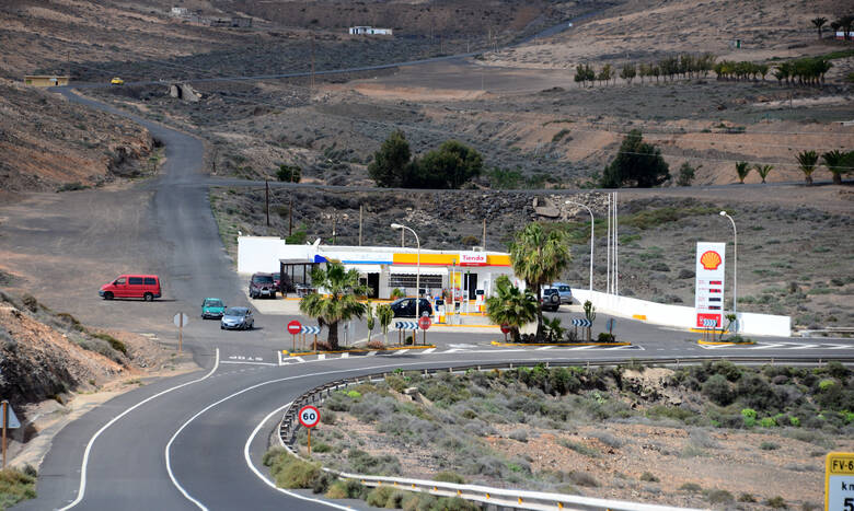 Tankstelle in Spanien