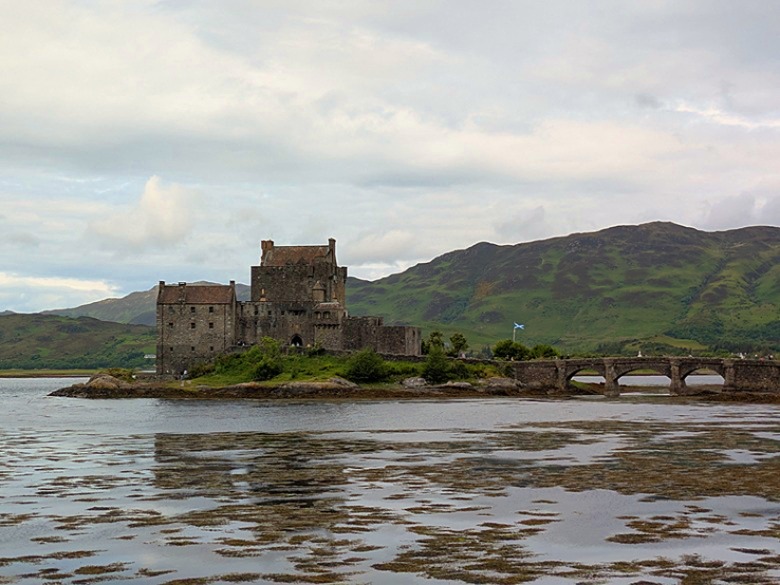 Eilean Donan Castle in den schottischen Highlands