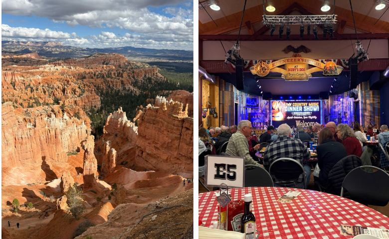 Bryce Canyon und USA-Show