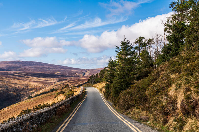 Straße in Irland 