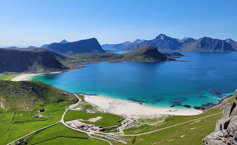 Haukland und Vik Beach auf den Lofoten