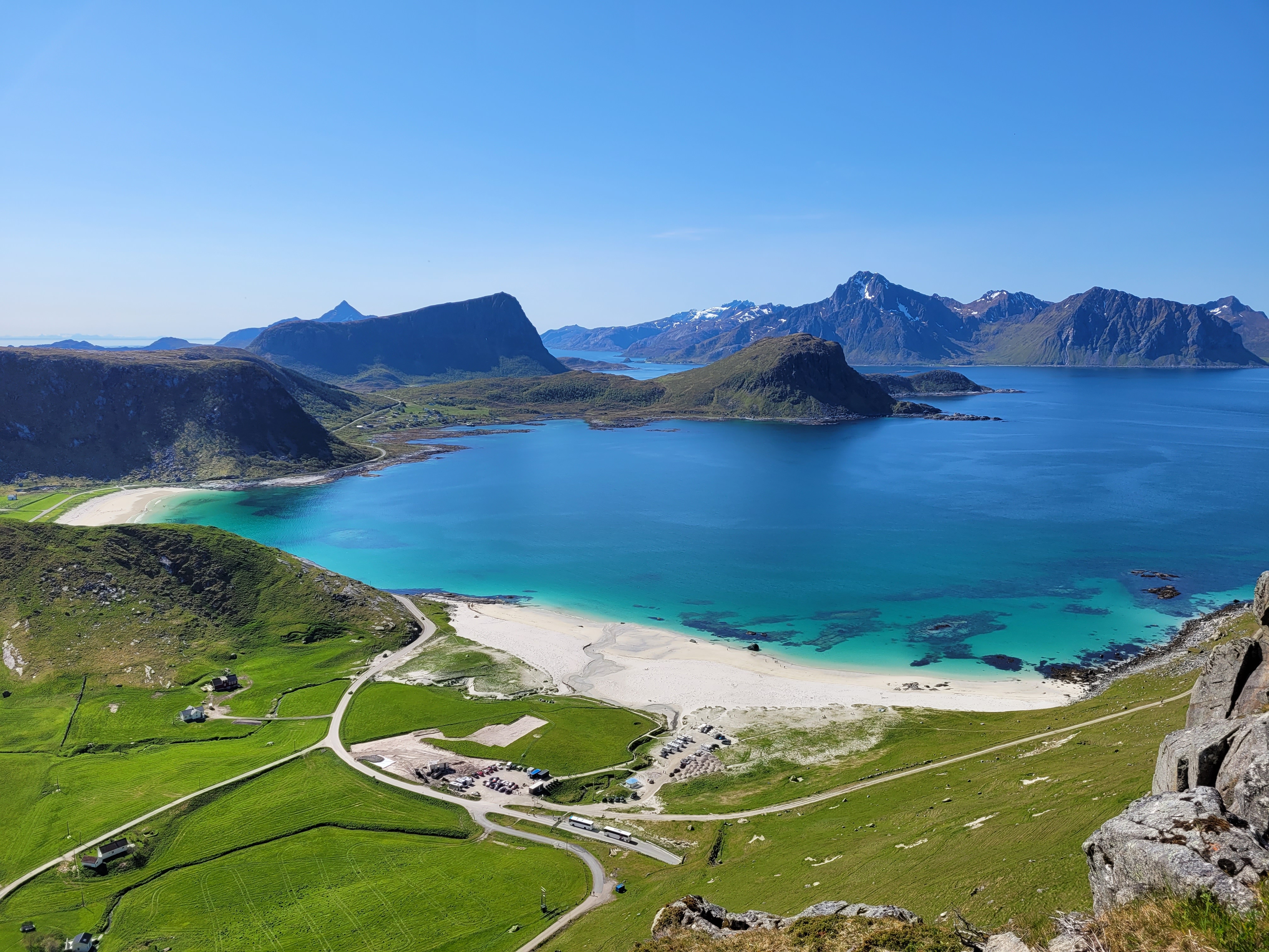 Haukland und Vik Beach auf den Lofoten