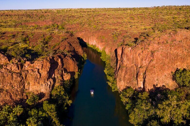 Schlucht im Boodjamulla-Nationalpark im Outback Queenslands