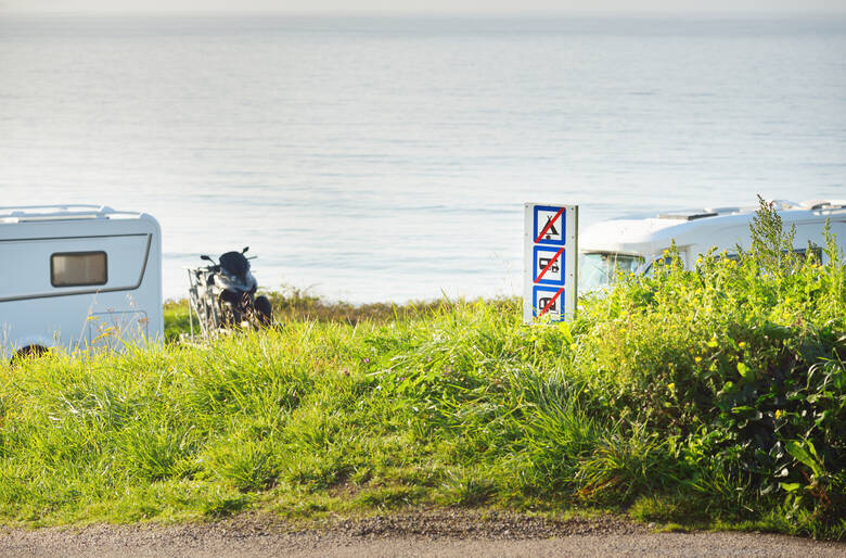 Wildcampen am Meer