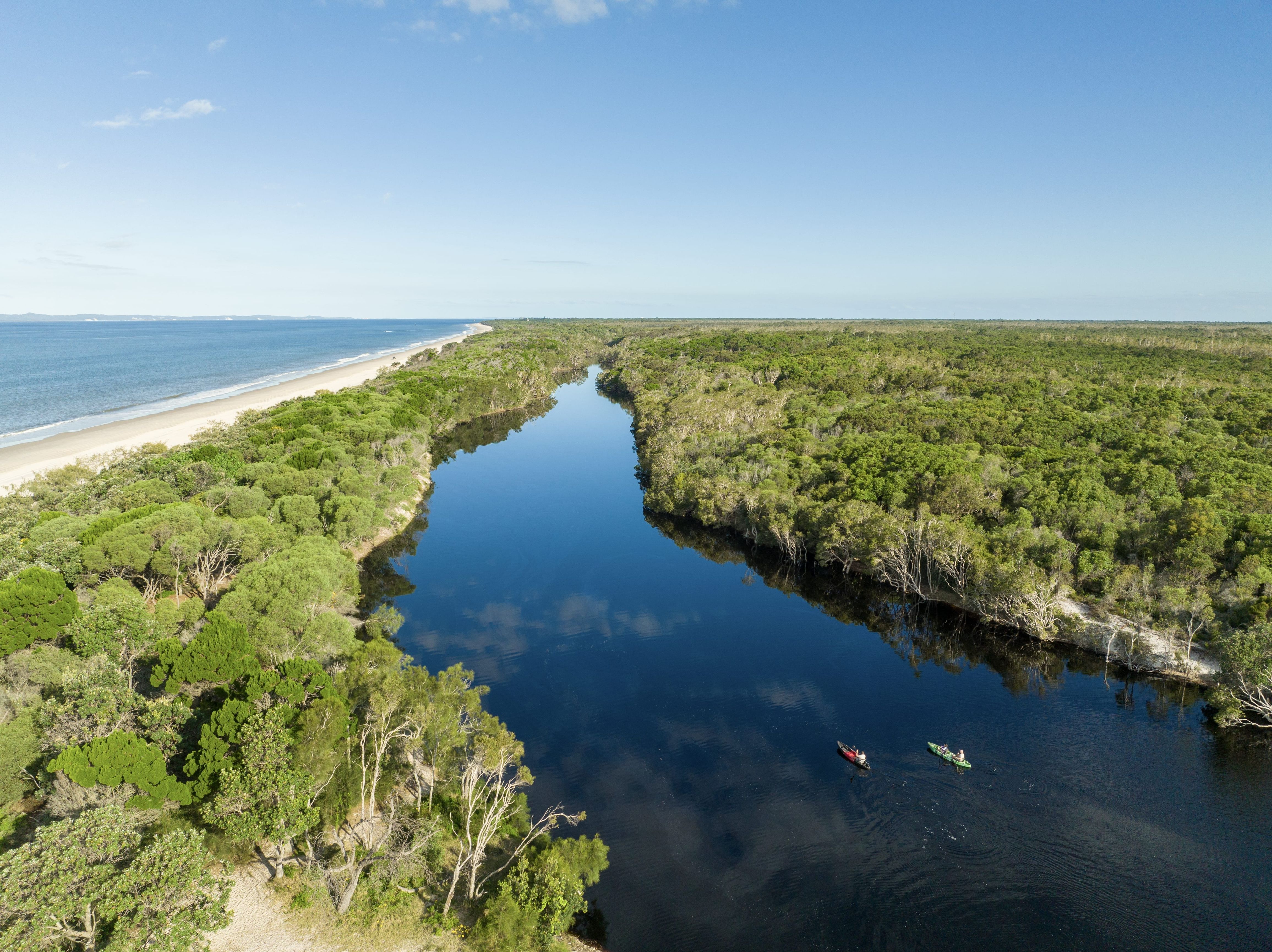 Bribie Island in Australien
