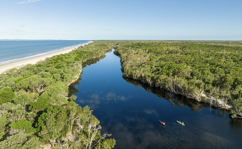 Bribie Island in Australien