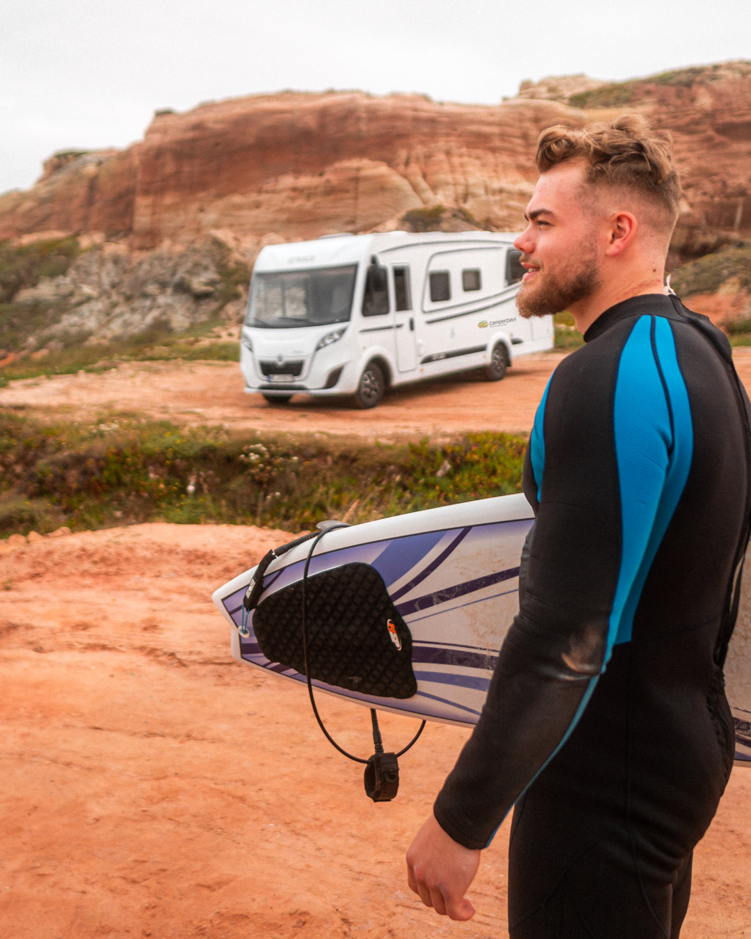 Surfen und Campen in Portugal